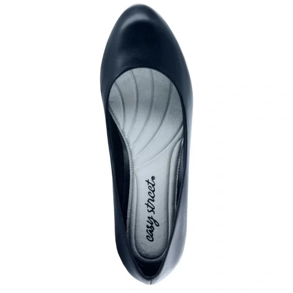 Easy Street Womens Navy Pumps Size 7.5 - Picture 4 of 8